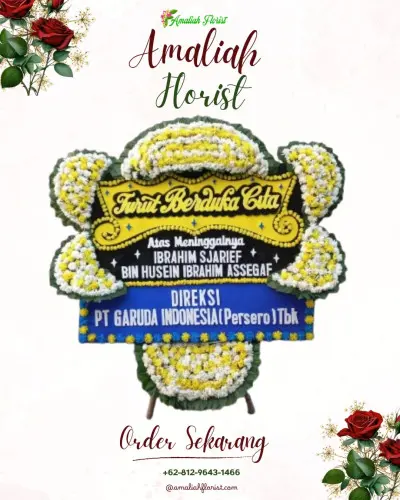 Papan Bunga Duka di Bojongjengkol